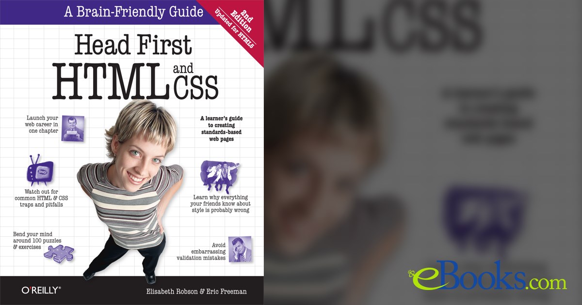 Head First HTML and CSS (2nd ed.) by Elisabeth Robson (ebook)