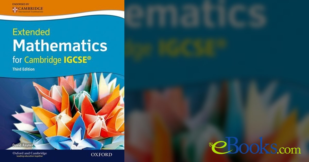 Extended Mathematics for Cambridge IGCSE (3rd ed.)