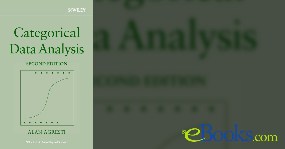 Categorical Data Analysis 2nd Ed By Alan Agresti Ebook 0149