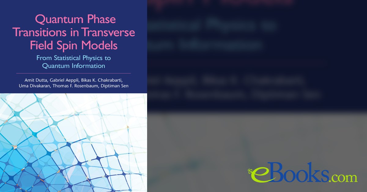 Quantum Phase Transitions in Transverse Field Spin Models