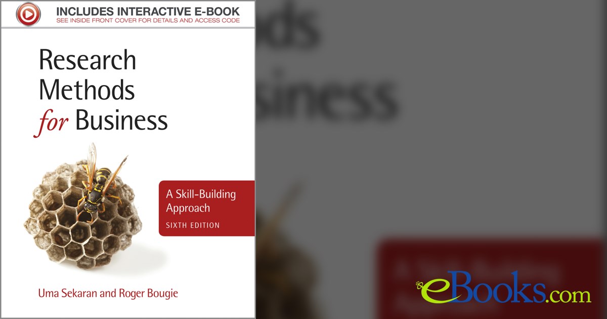 Research Methods for Business (6th ed.) by Uma Sekaran (ebook)