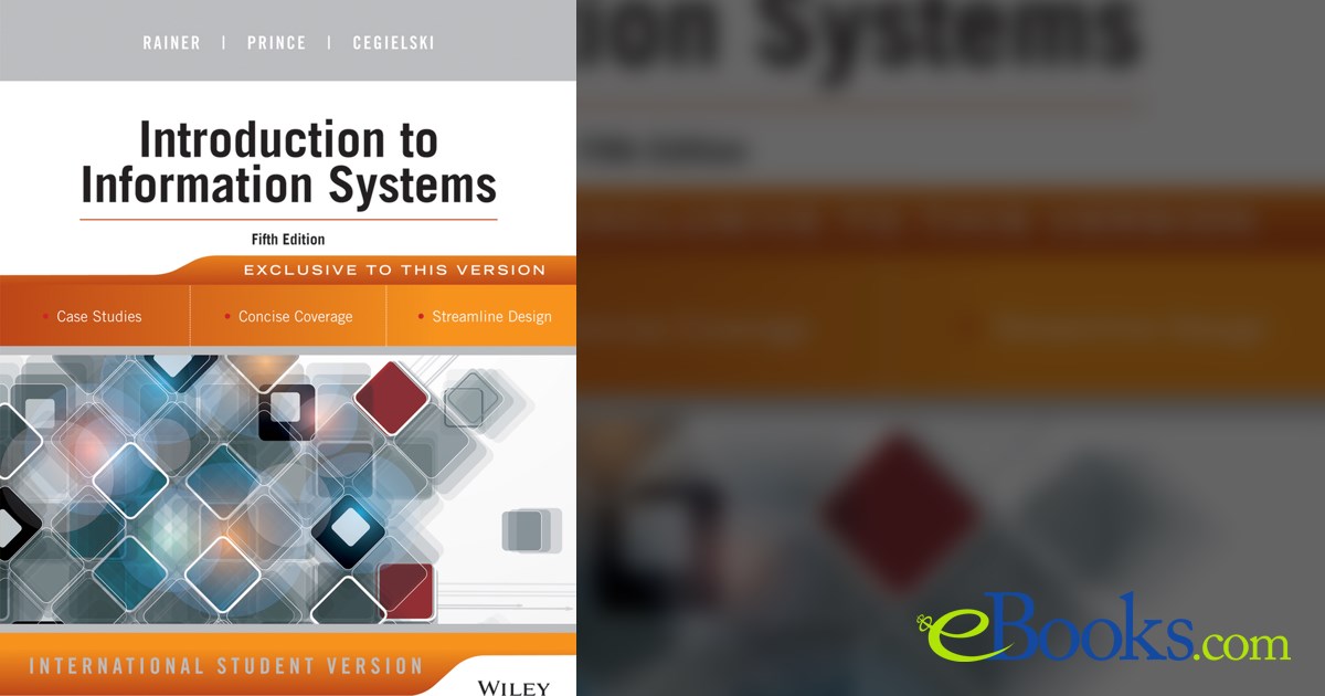Introduction to Information Systems (5th ed.)