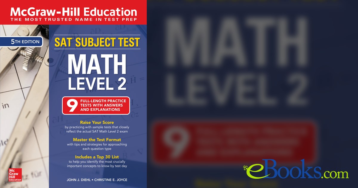 McGraw-Hill Education SAT Subject Test Math Level 2, Fifth Edition