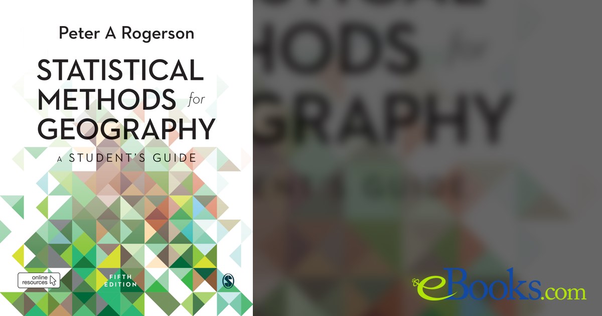 Statistical methods for geography 5th ed 