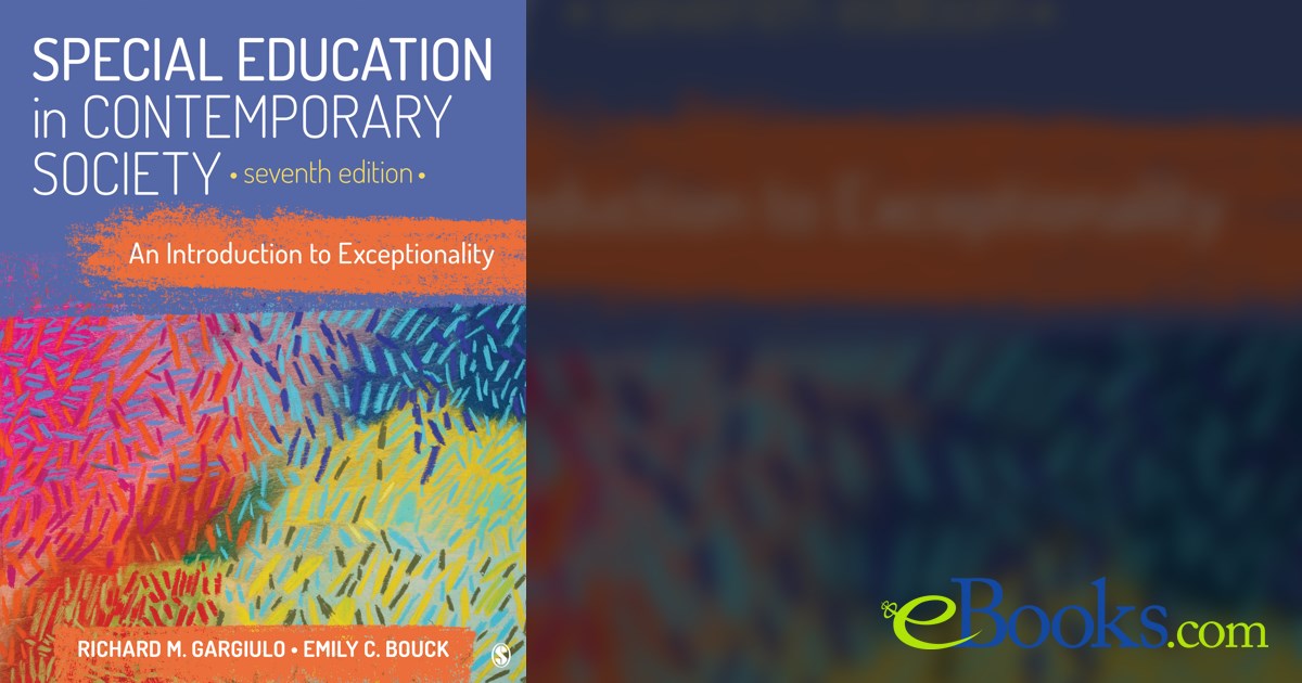 Special Education in Contemporary Society (7th ed.)