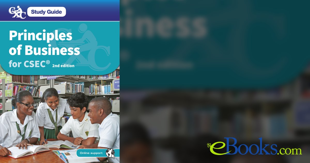 Cxc Study Guide Principles Of Business For Csec® 2nd Ed