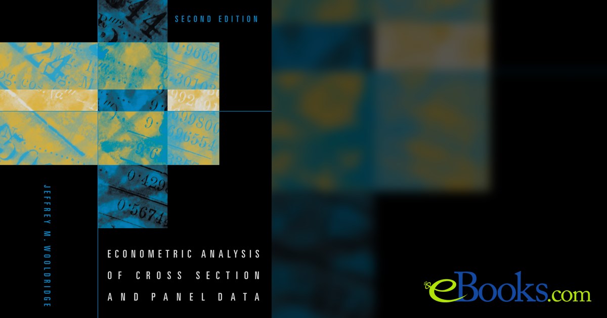 Econometric Analysis of Cross Section and Panel Data, second edition