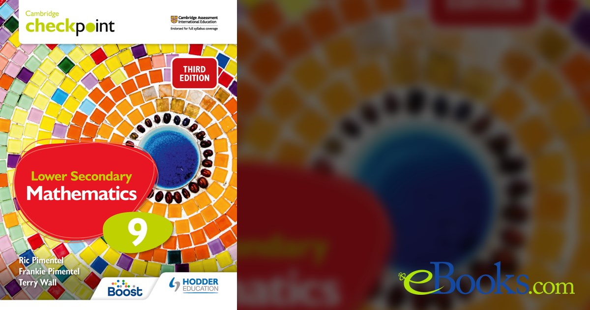 Cambridge Checkpoint Lower Secondary Mathematics Student's Book 9 ...