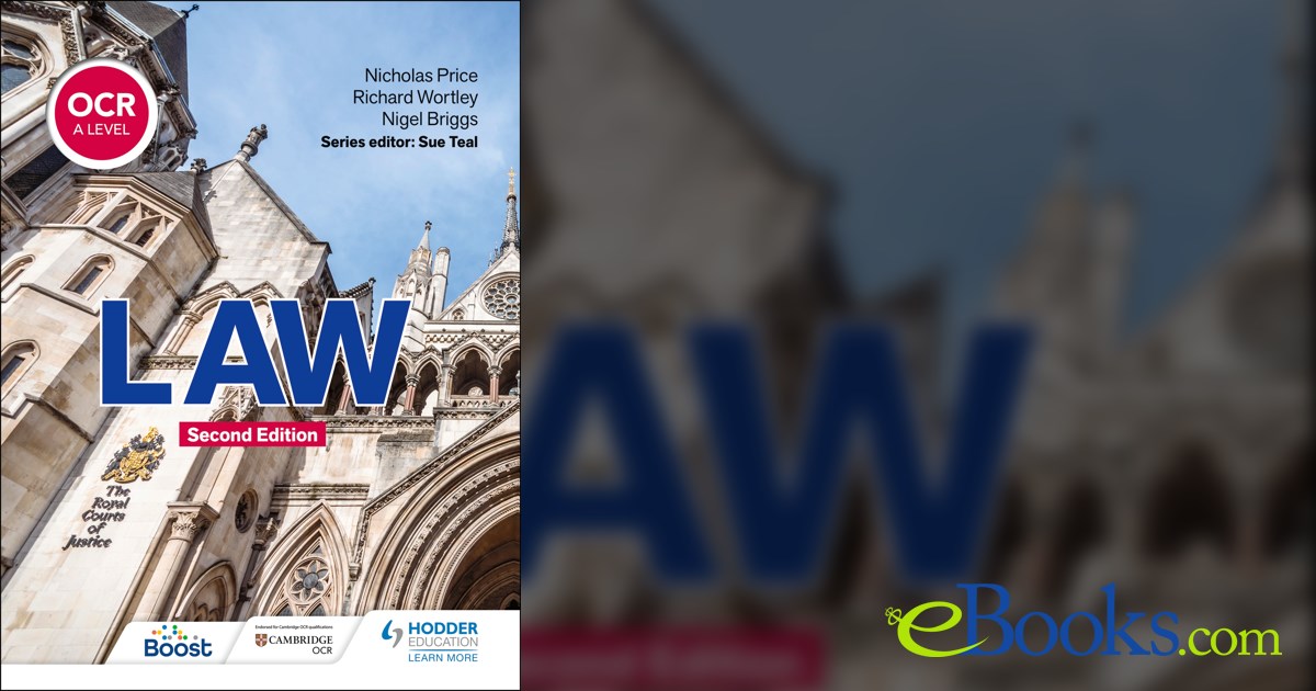 OCR A Level Law Second Edition by Richard Wortley (ebook)
