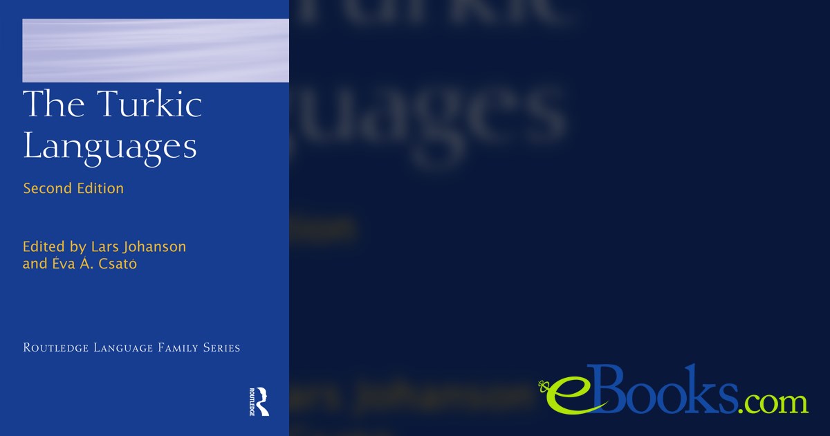 The Turkic Languages (2nd ed.) by Lars Johanson (ebook)