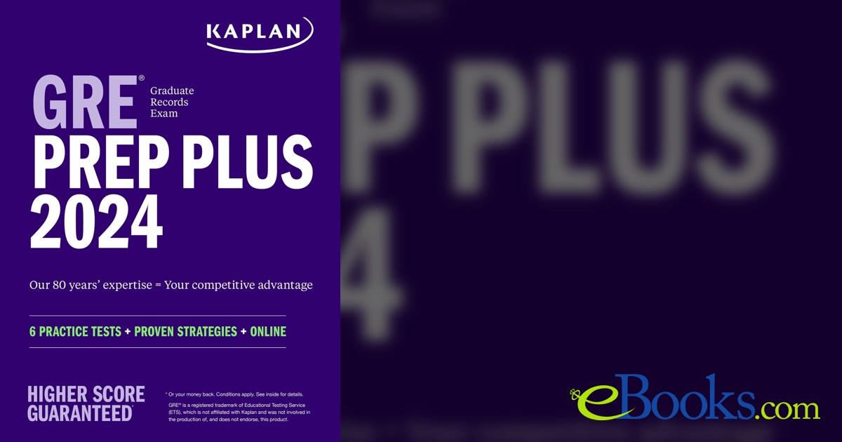 GRE Prep Plus 2024 by Kaplan Test Prep (ebook)