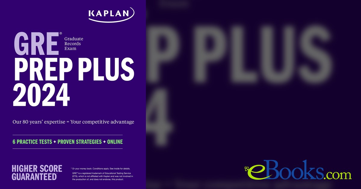 GRE Prep Plus 2025 by Kaplan Test Prep (ebook)