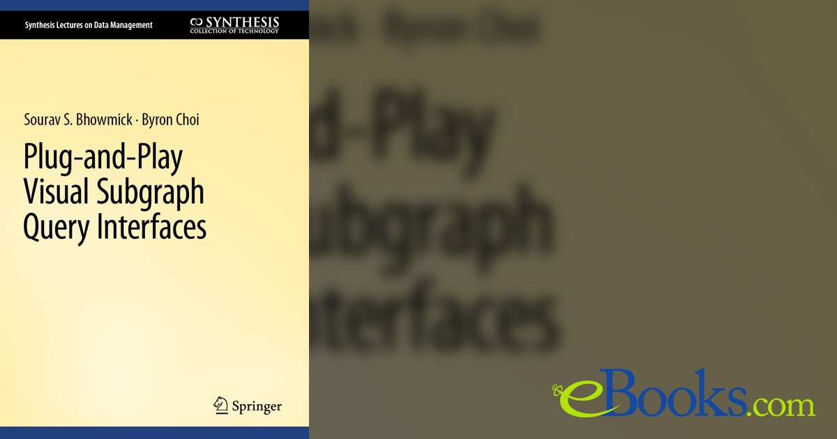 Plug-and-Play Visual Subgraph Query Interfaces