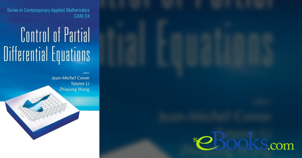 Partial Control Control Of Partial Differential Equations