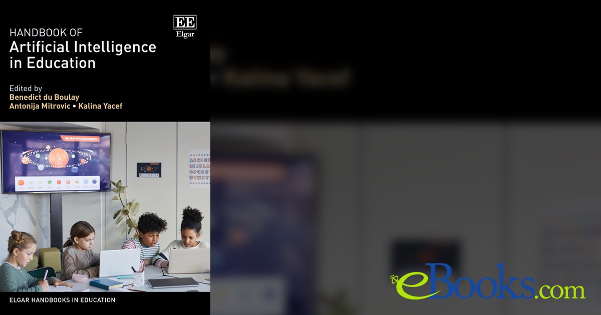 Handbook of Artificial Intelligence in Education