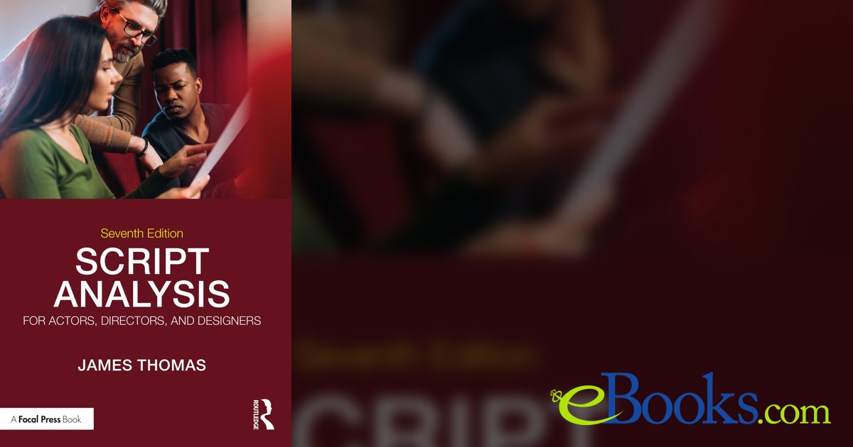 Script Analysis for Actors, Directors, and Designers
