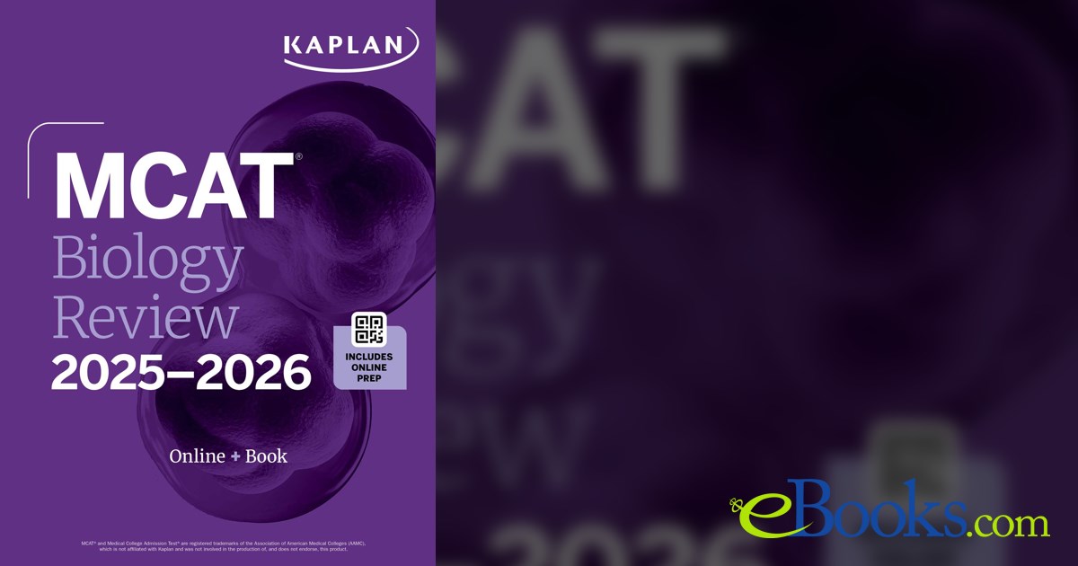 MCAT Biology Review 2025-2026 by Kaplan Test Prep (ebook)