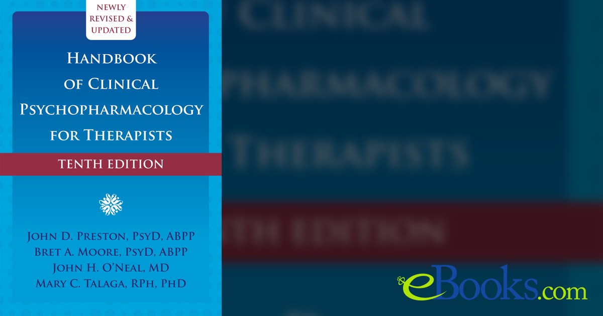 Handbook of Clinical Psychopharmacology for Therapists