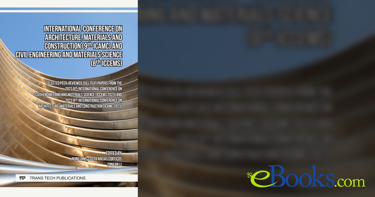 International Conference on Architecture, Materials and Construction ...