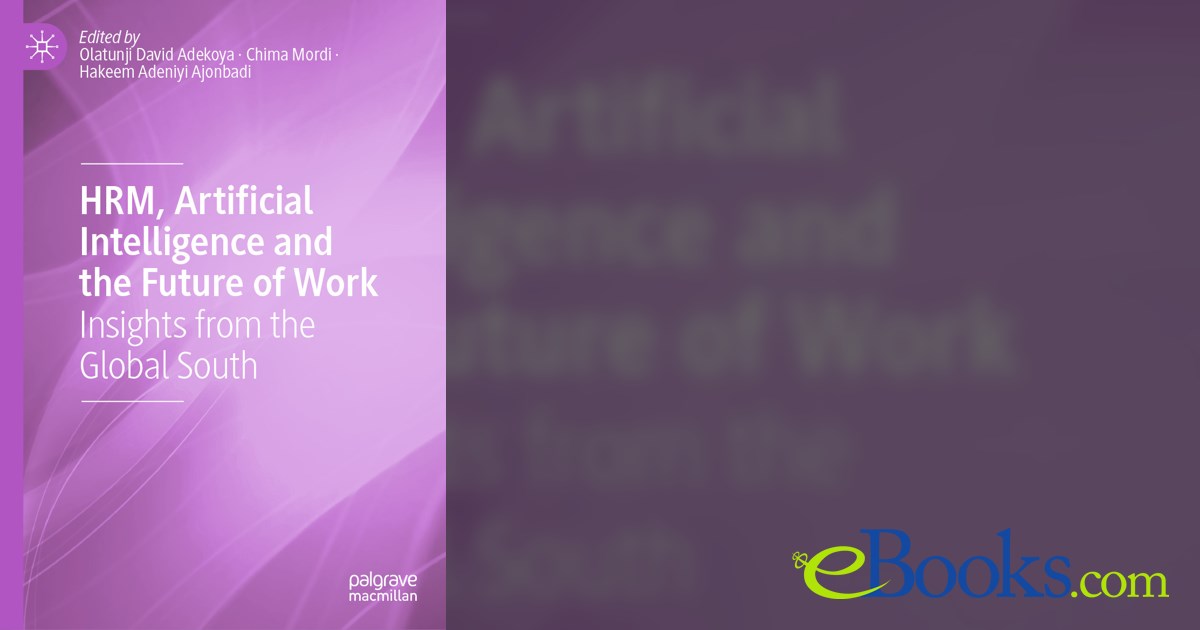 HRM, Artificial Intelligence and the Future of Work