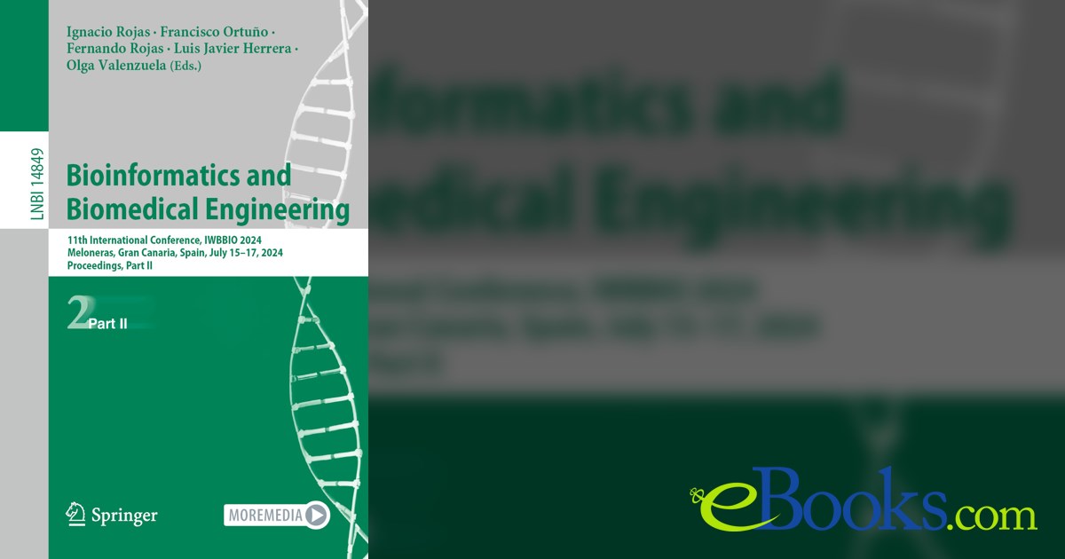 Bioinformatics and Biomedical Engineering by Ignacio Rojas (ebook)