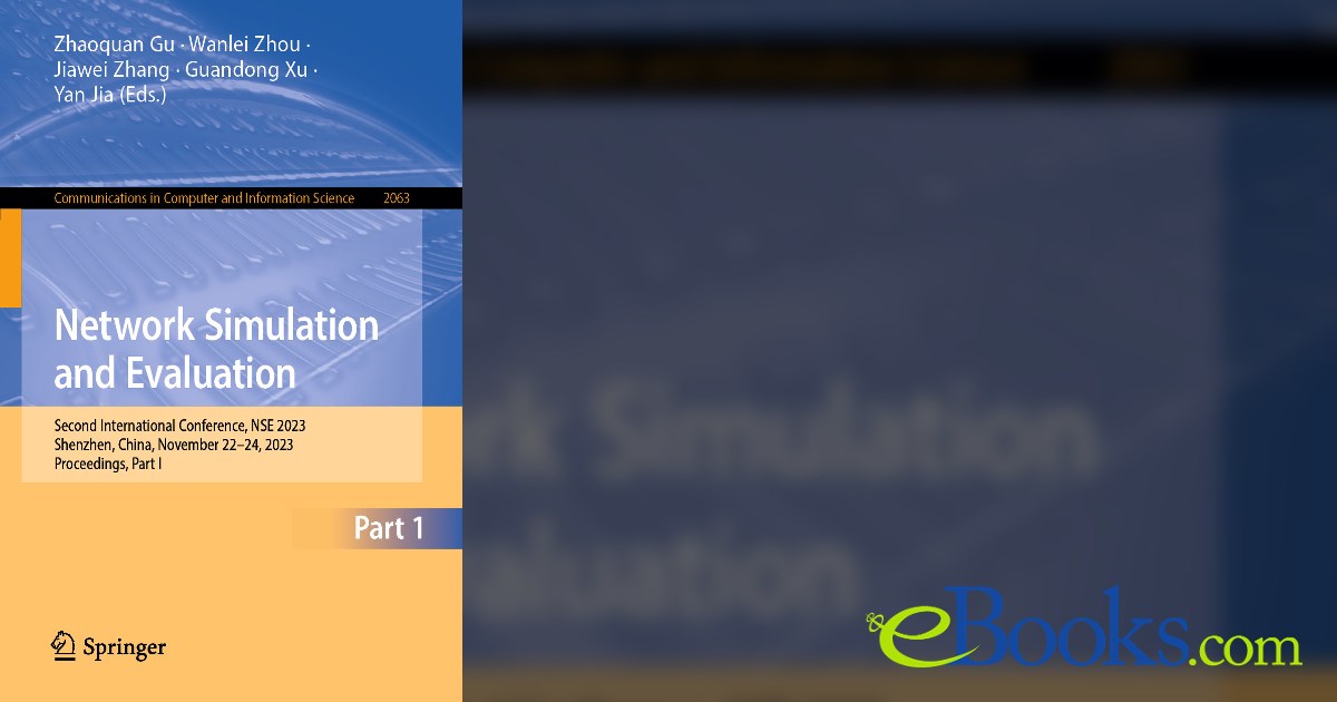 Network Simulation and Evaluation by Zhaoquan Gu (ebook)