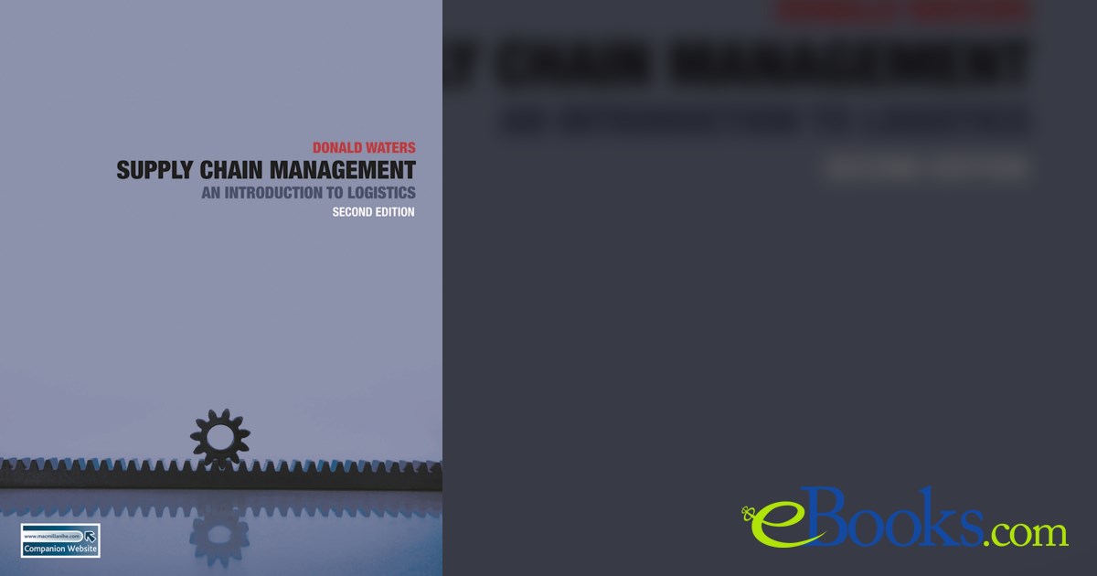 Supply Chain Management (2nd ed.) by Donald Waters (ebook)