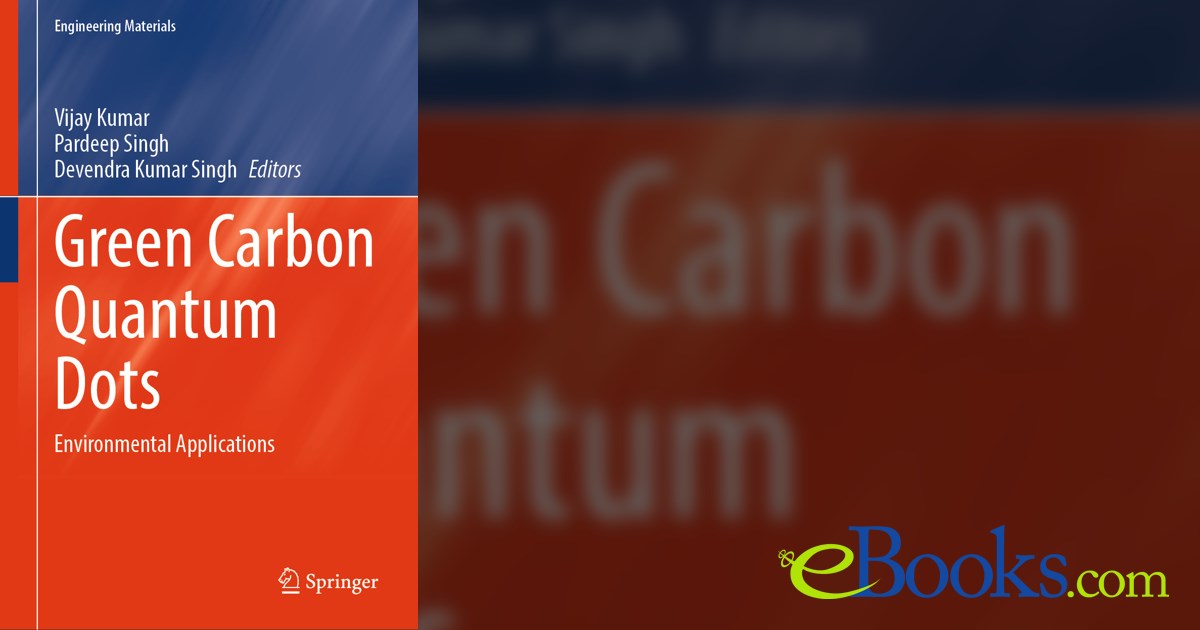 Green Carbon Quantum Dots by Vijay Kumar (ebook)