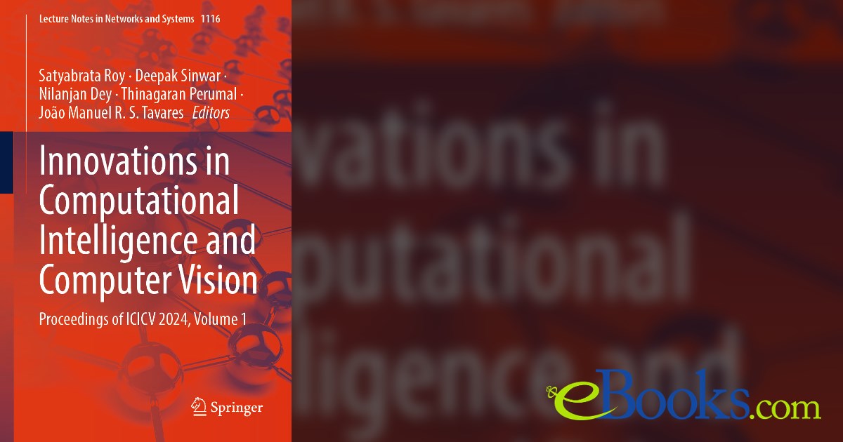 Innovations in Computational Intelligence and Computer Vision