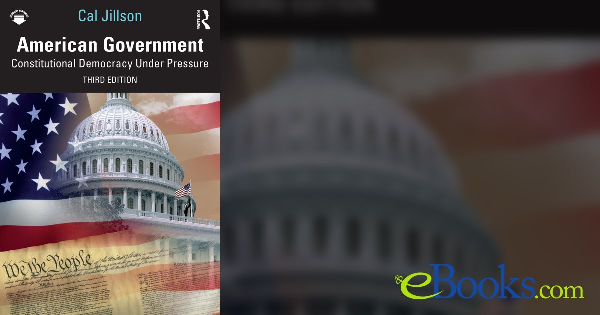 American Government (3rd ed.) by Cal Jillson (ebook)