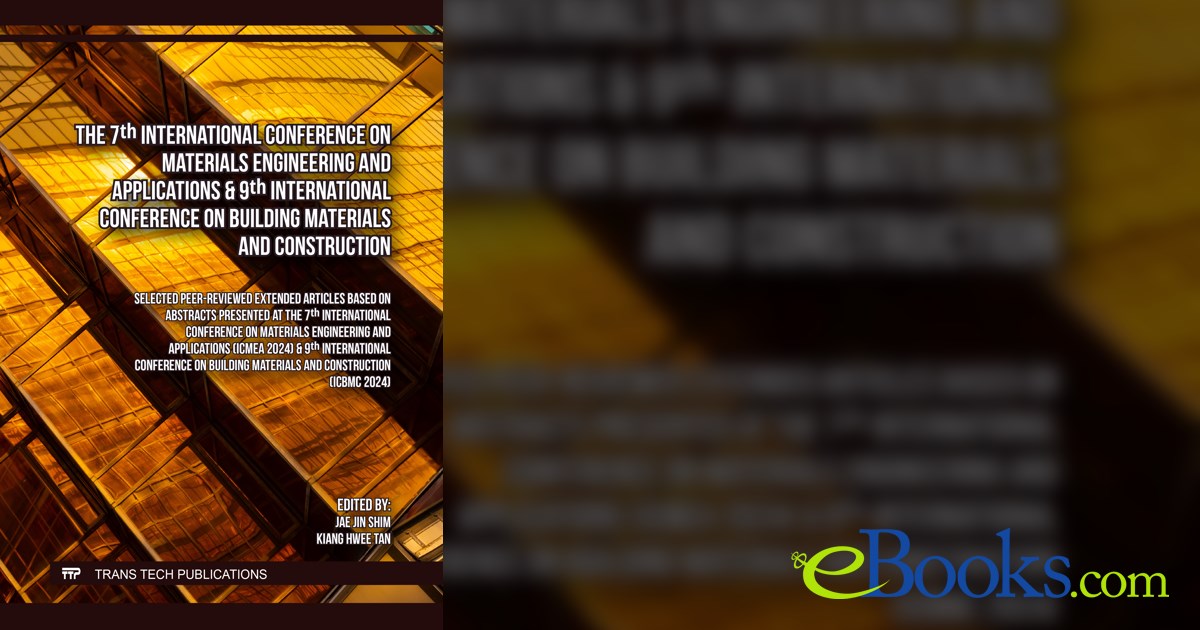 The 7th International Conference on Materials Engineering and ...