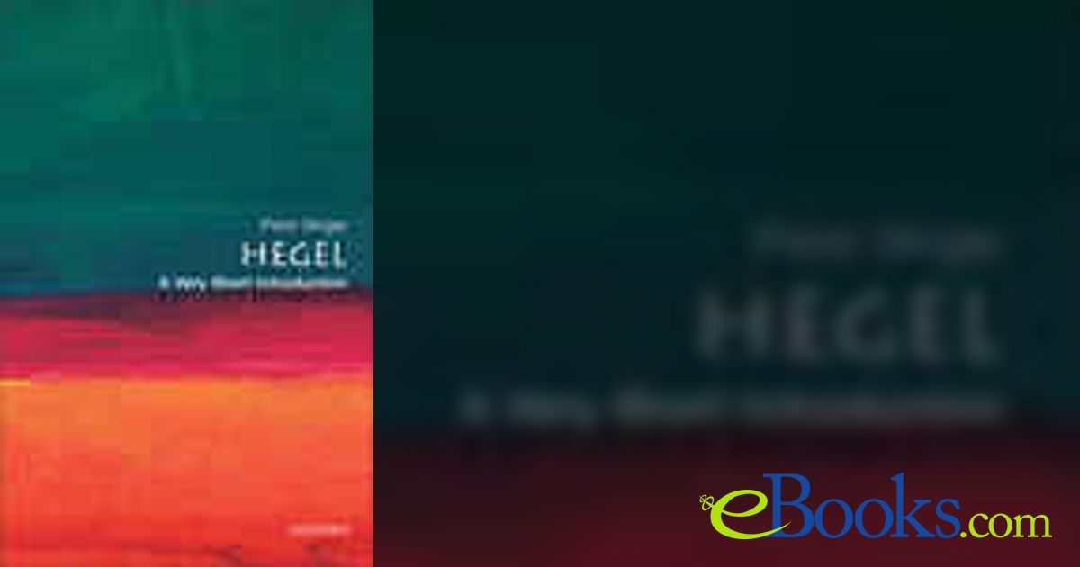 Hegel by Peter Singer (ebook)