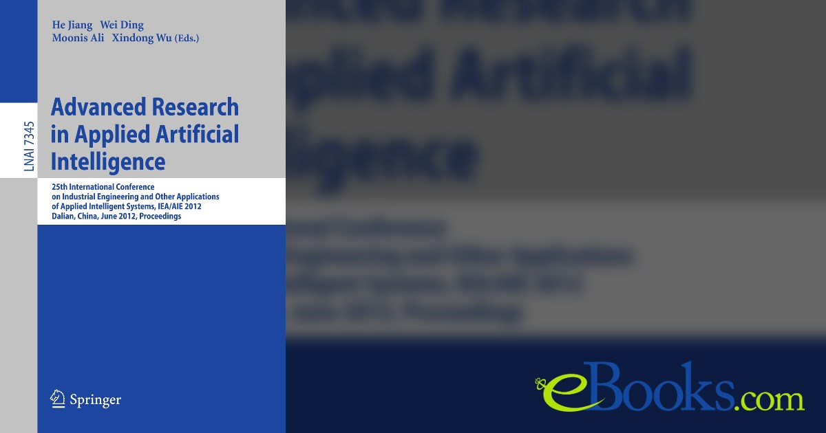 Advanced Research in Applied Artificial Intelligence