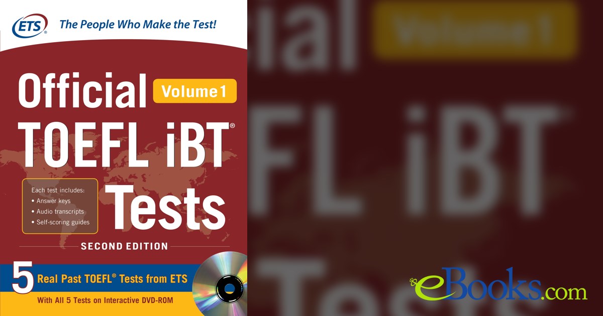 Official TOEFL iBT® Tests Volume 1 2nd Edition (ebook)