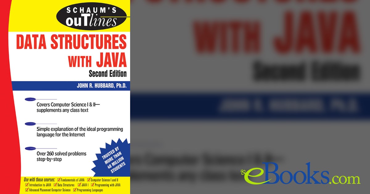 Schaum's Outline of Data Structures with Java, Second Edition