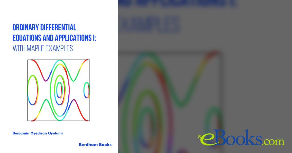Ordinary Differential Equations and Applications I