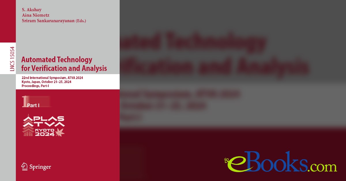 Automated Technology for Verification and Analysis