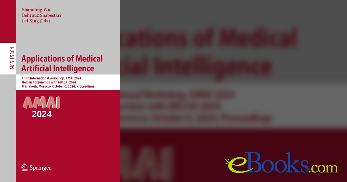 Applications of Medical Artificial Intelligence