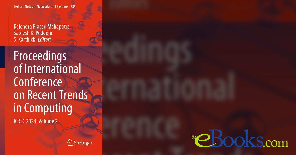 Proceedings of International Conference on Recent Trends in Computing