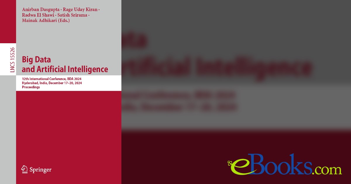 Big Data and Artificial Intelligence by Anirban Dasgupta (ebook)
