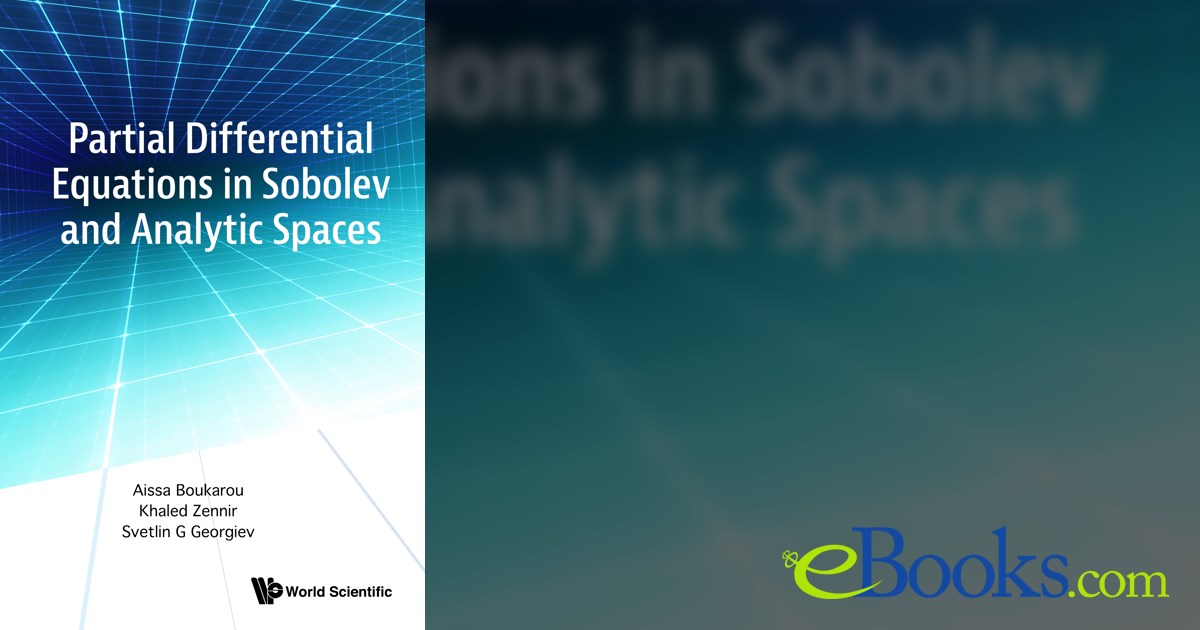 Partial Differential Equations In Sobolev And Analytic Spaces
