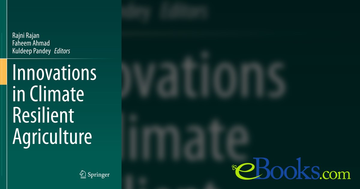 Innovations in Climate Resilient Agriculture by Rajni Rajan (ebook)