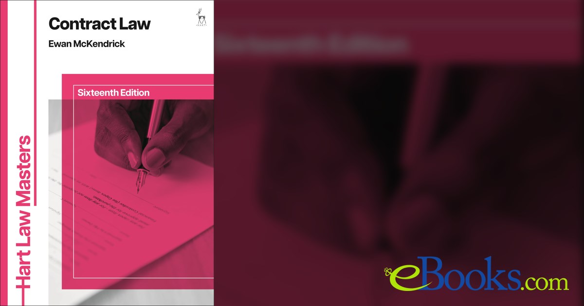 Contract Law (16th ed.) by Ewan McKendrick (ebook)