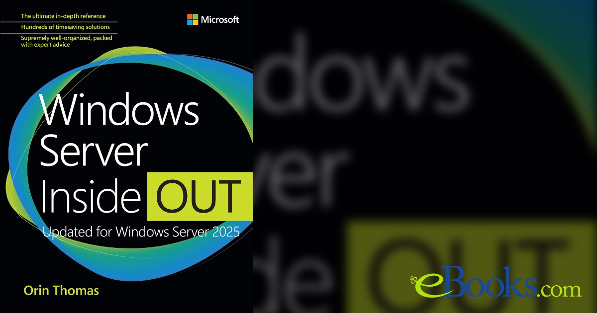 Windows Server Inside Out by Orin Thomas (ebook)