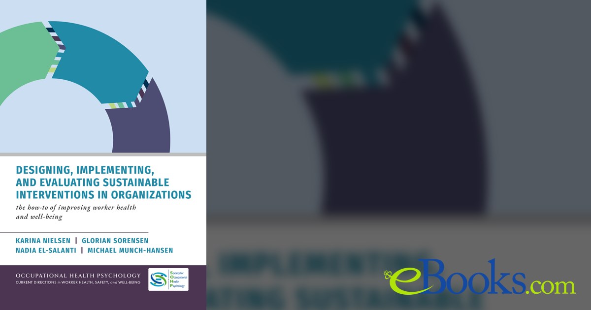 Designing, Implementing, and Evaluating Sustainable Interventions in ...