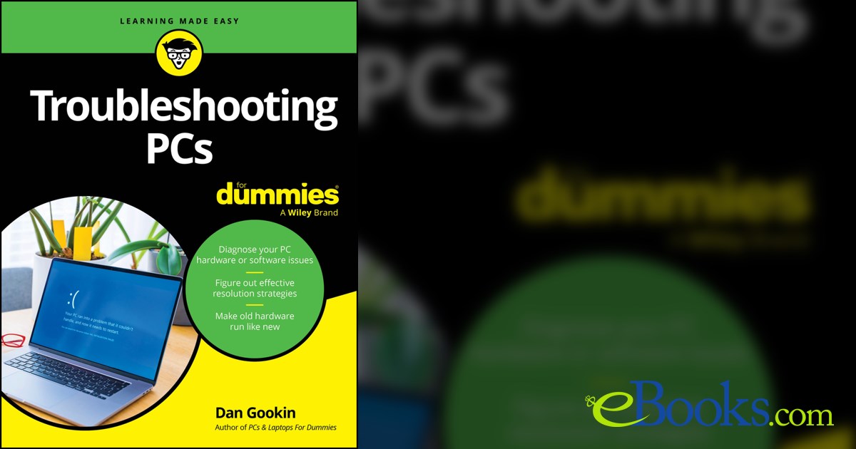 Troubleshooting PCs For Dummies by Dan Gookin (ebook)