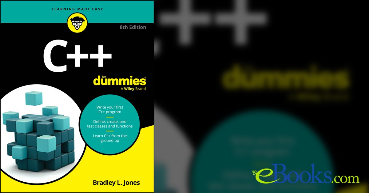 C++ For Dummies (8th ed.) by Bradley L. Jones (ebook)