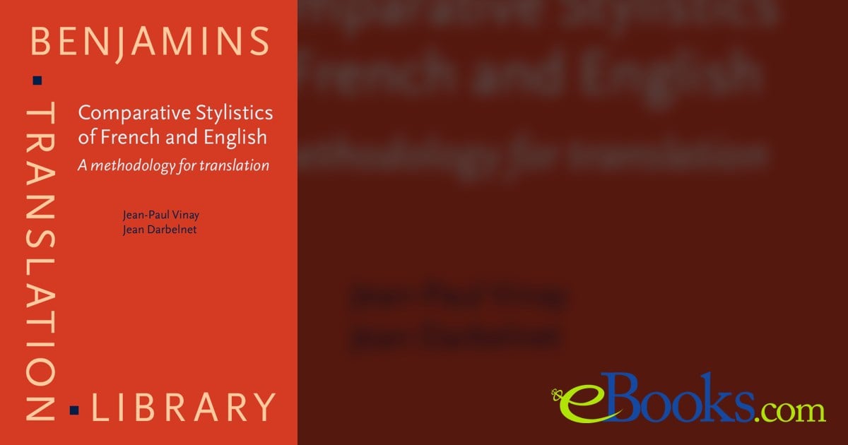 Comparative Stylistics Of French And English