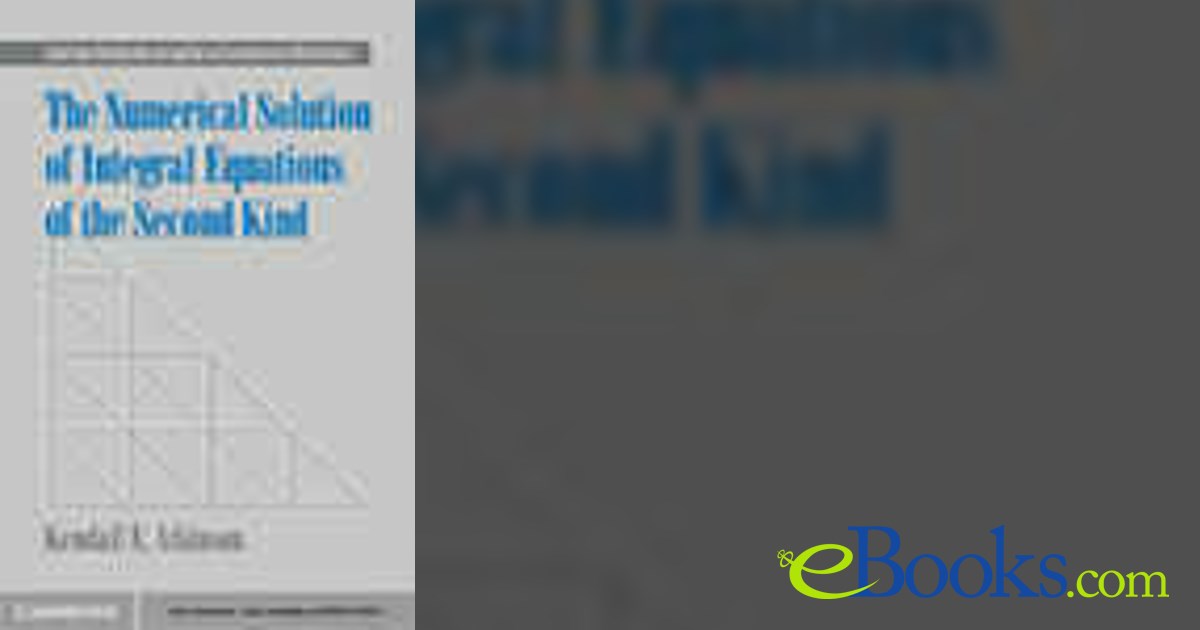 The Numerical Solution of Integral Equations of the Second Kind