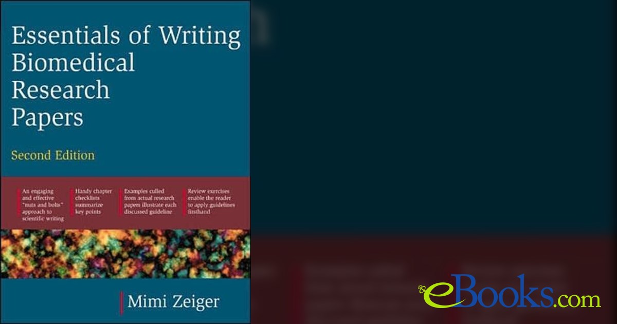 essentials of writing biomedical research papers mimi zeiger pdf